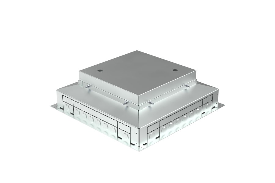 HPL Combi90 instortbehuizing vloergoot + buis - met stortkap 95-115mm