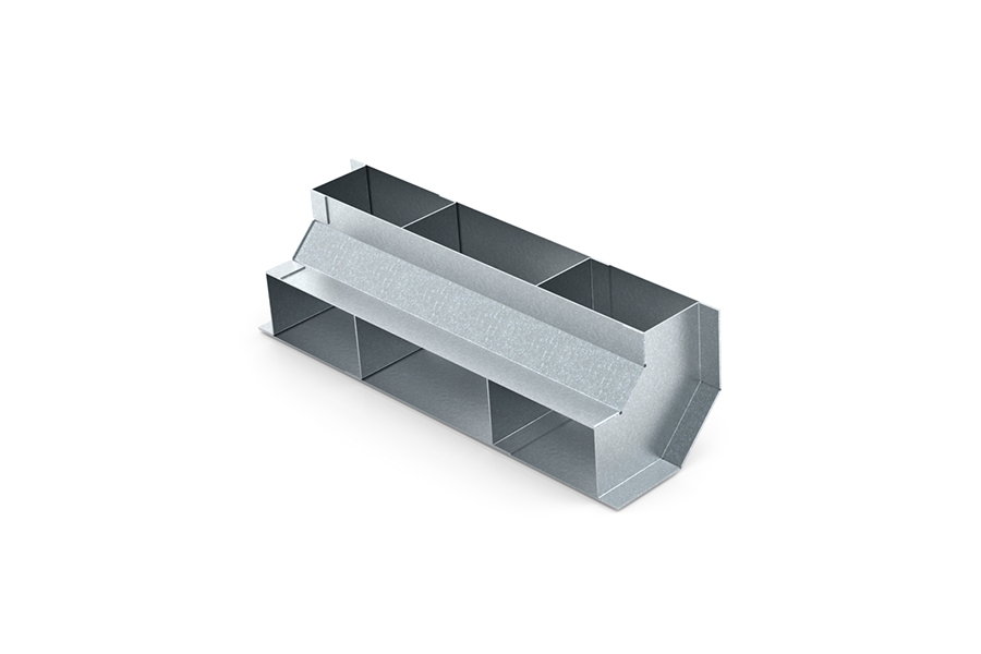 HPL stijgstuk verzonken vloergoot 290x48, voor Combi90 systeem