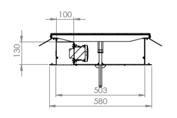 HPL Multibox inzetraam 1x CEE 32A 400V